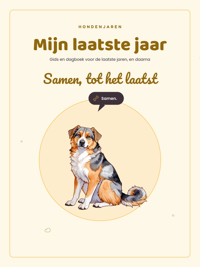Omslag Mijn laatste jaar