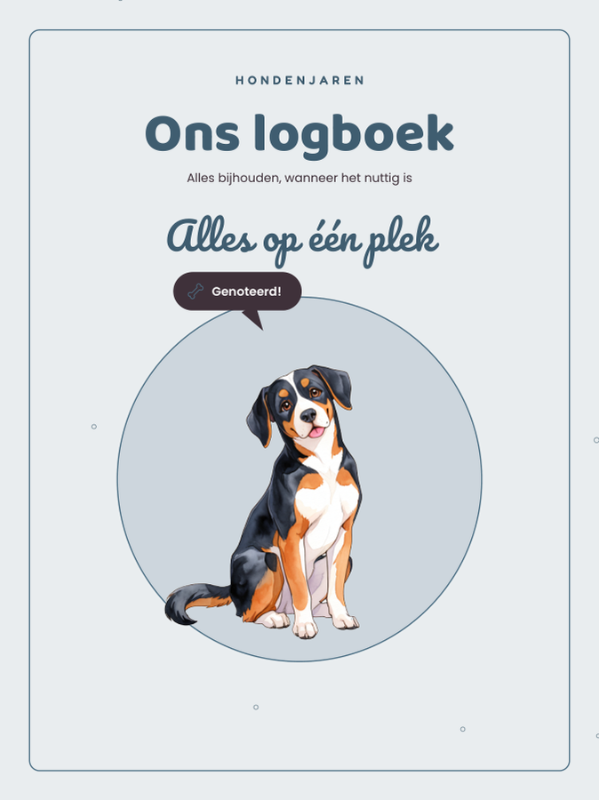 Omslag Ons logboek